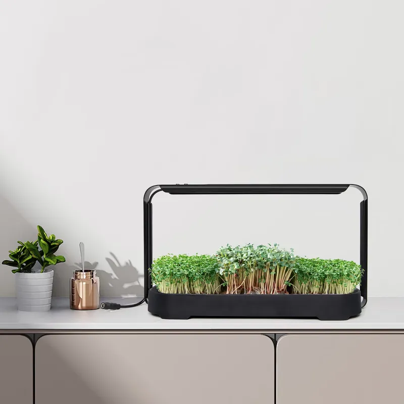 Indoor Garden Kit - Microgreens Self Watering Hydroponic Planter Growing