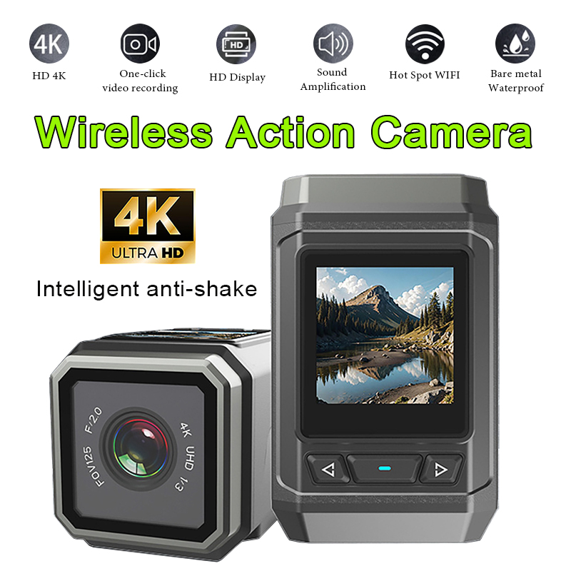 HD 4K Action Camera Wireless W - Garden Camera recension och pris