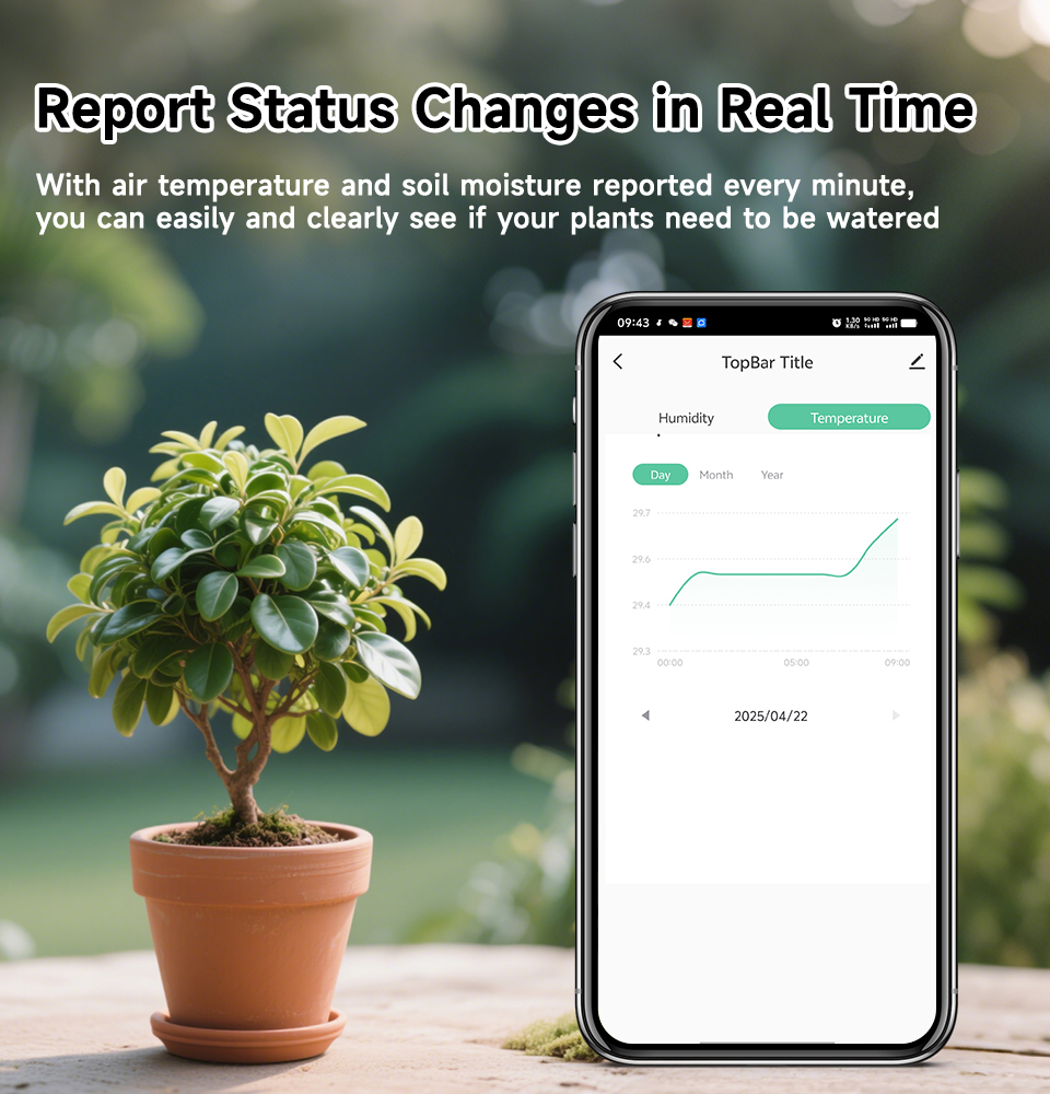 Smart Soil Tester Sensor, Zigb - Plant Monitor recension och pris