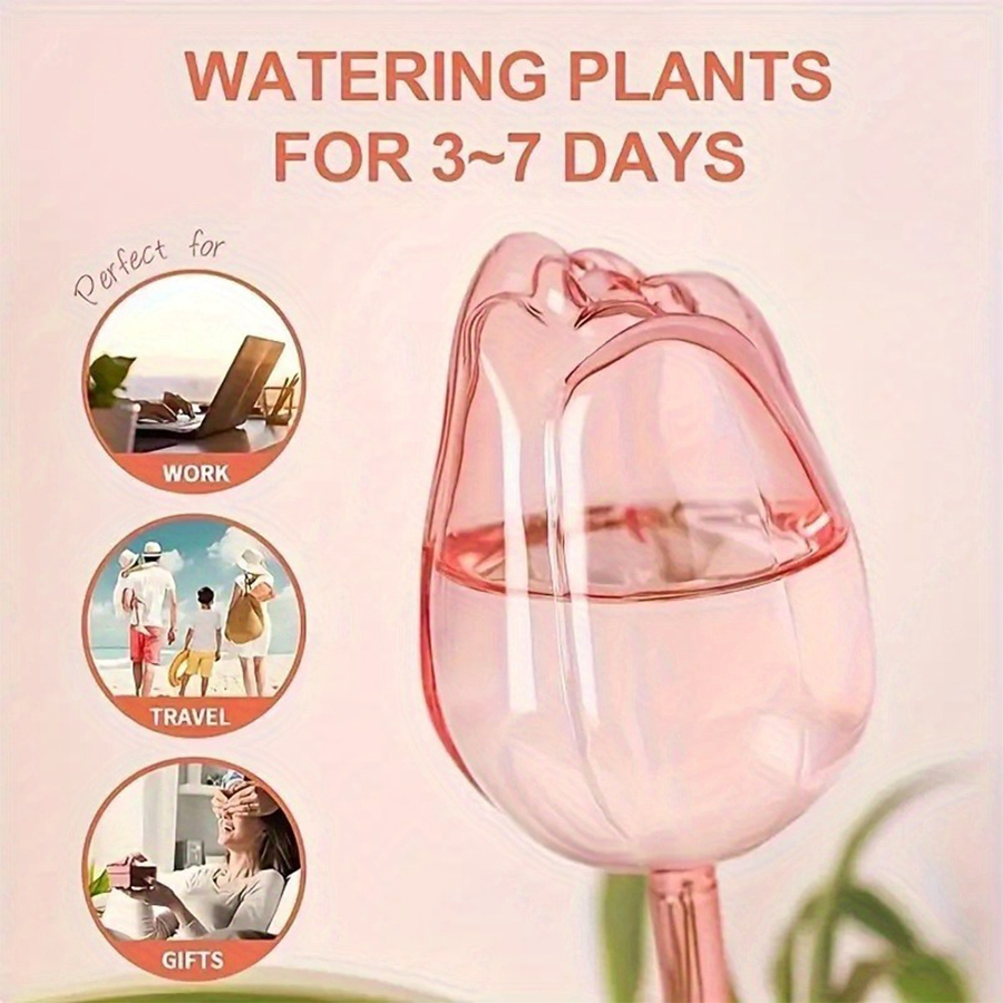 Transparent Thick PET Tulip Sh - Self Watering Planter recension och pris
