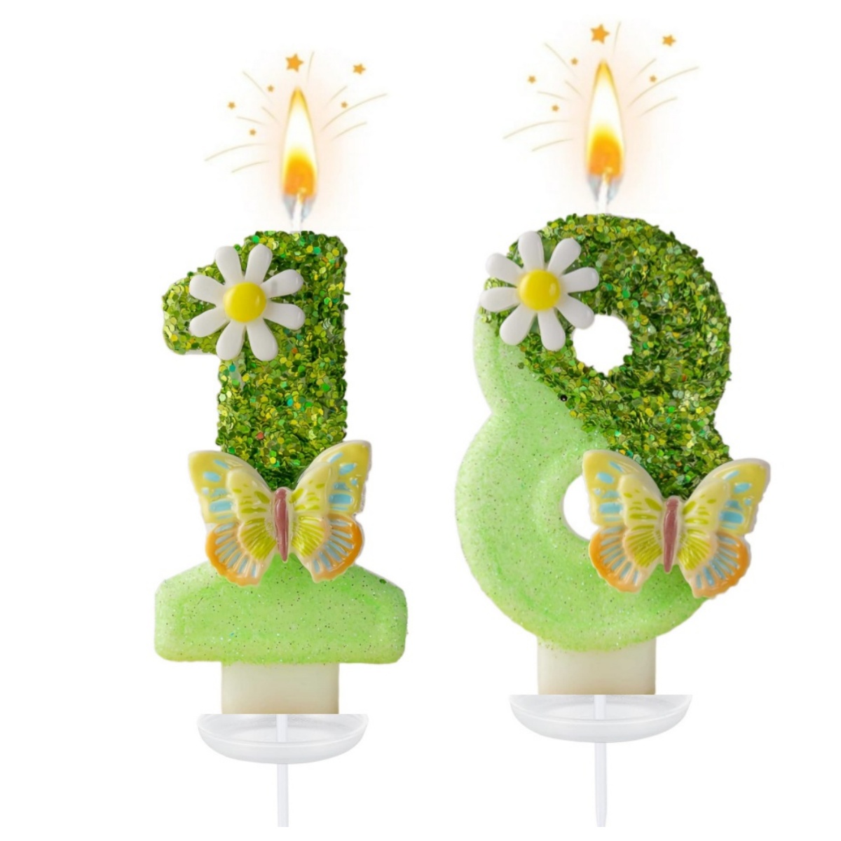 New 0-9 Number Birthday Candle - Garden Camera recension och pris