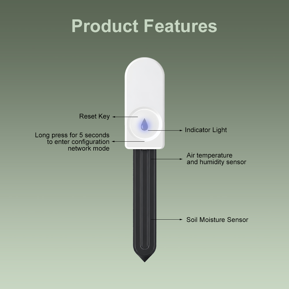 ZigBee Soil Moisture Tester Hu - Plant Sensor recension och pris