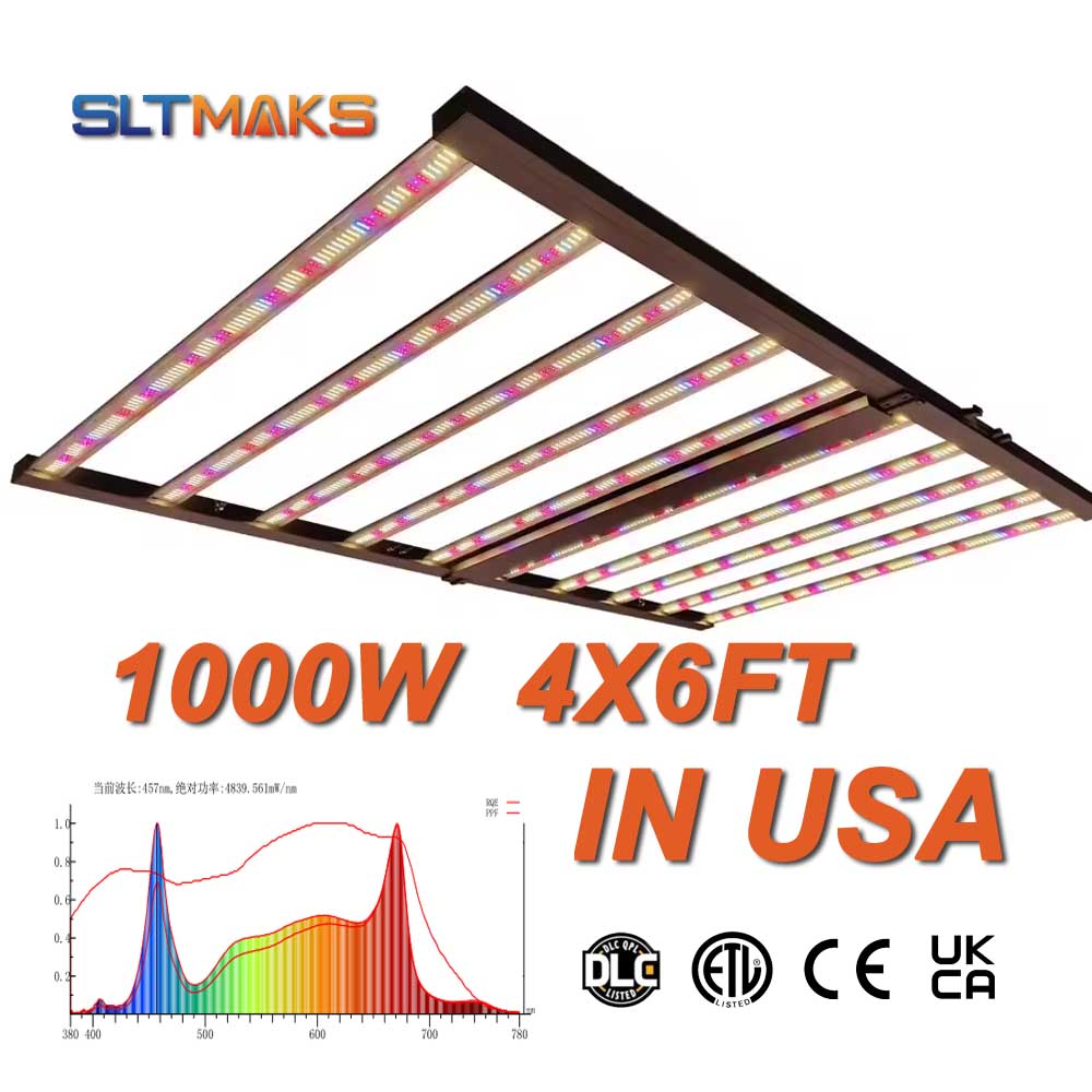 SLTMAKS 8x6FT 4X6FT 1000W Grow - Plant Grow Light Full Spectrum recension och pris