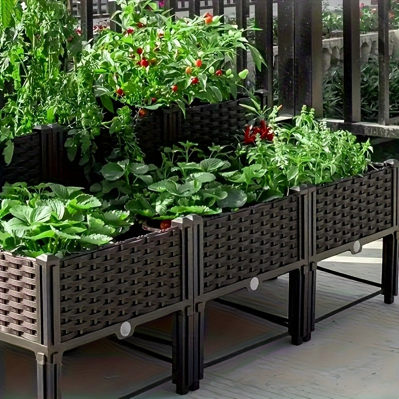 Garden Raised Bed, Elevated Fl - Automatic Watering recension och pris