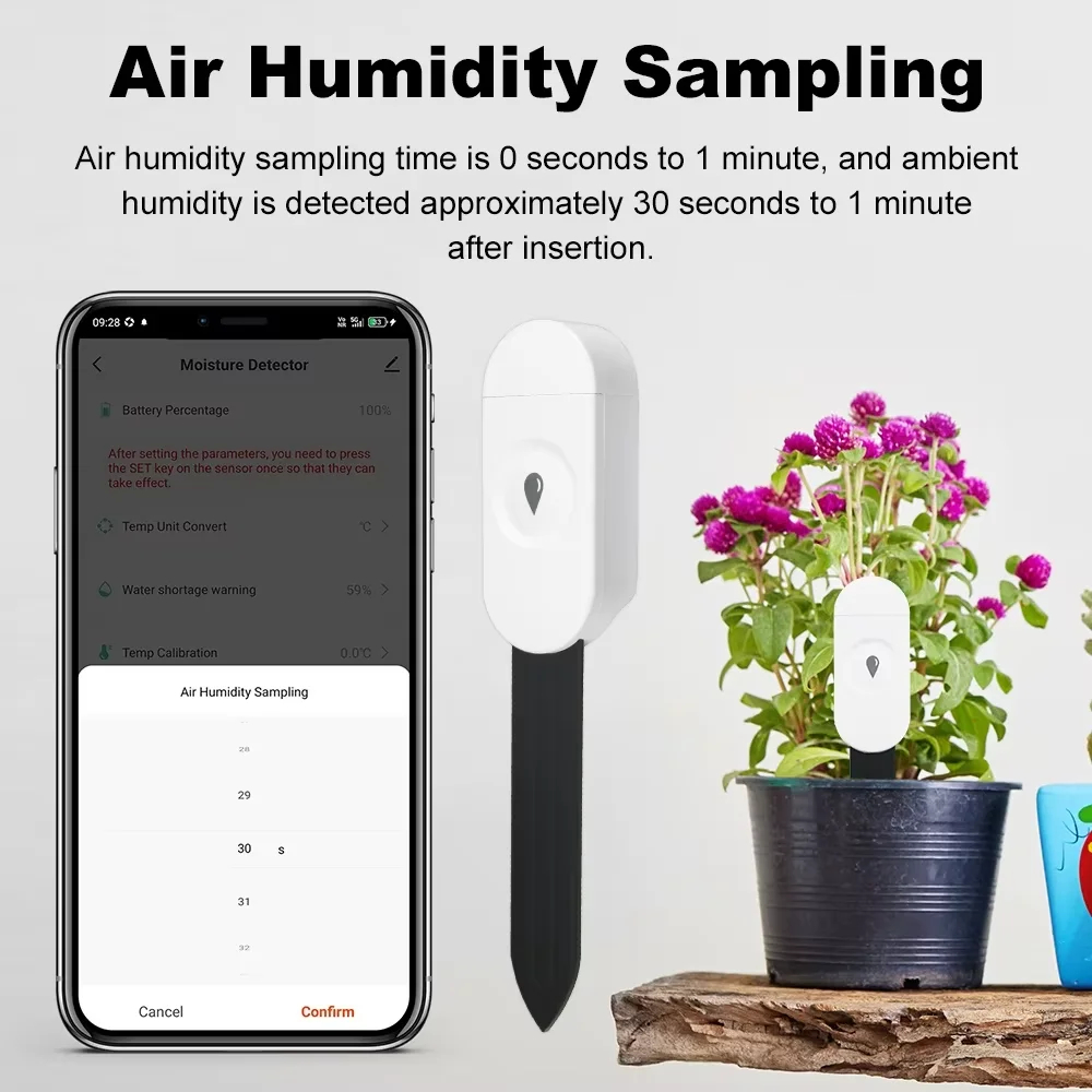 Zigbee Temperature Humidity Mo - Plant Monitor recension och pris
